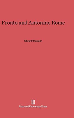 Fronto and Antonine Rome