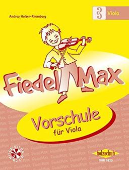 Fiedel Max - Vorschule für Viola, mit CD