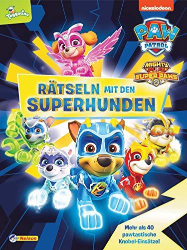 PAW Patrol: Rätseln mit den Superhunden: Mehr als 40 PAWtastische Rätselaufgaben | (ab 3 Jahren)