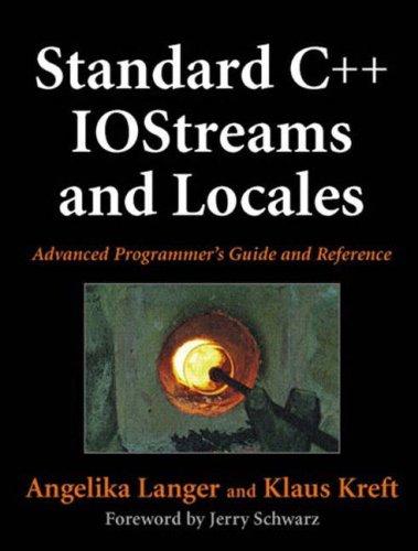 Standard C++ Iostreams and Locales: Advanced Programmer's Guide and Reference