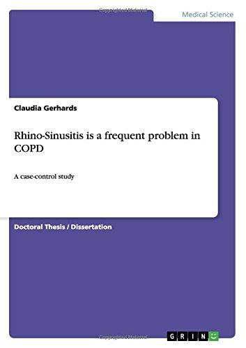 Rhino-Sinusitis is a frequent problem in COPD: A case-control study