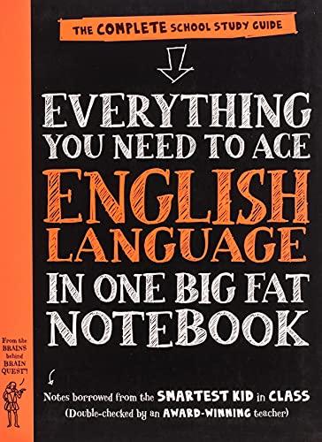 Everything You Need to Ace English Language in One Big Fat Notebook: The Complete School Study Guide (Big Fat Notebooks)