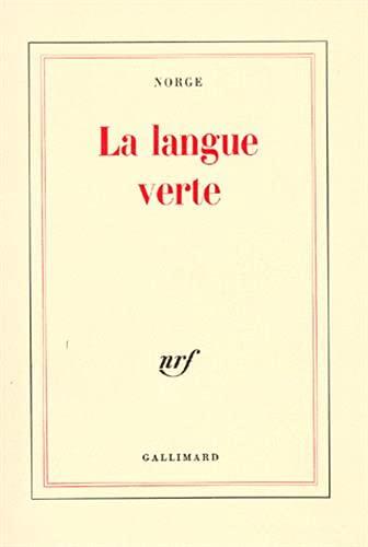 La langue verte : charabias et verdures