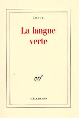 La langue verte : charabias et verdures