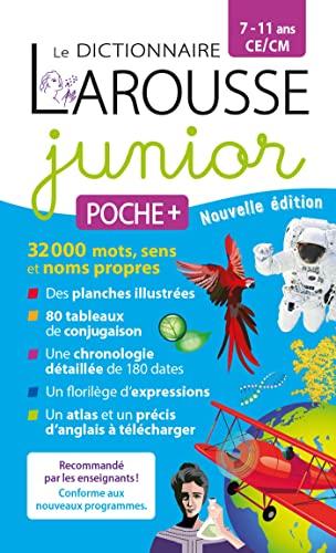 Le dictionnaire Larousse junior poche +, 7-11 ans, CE-CM