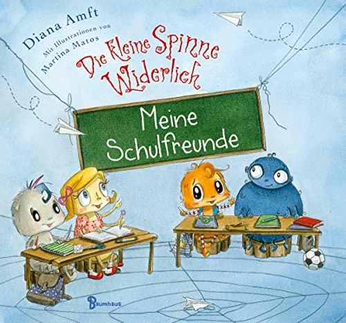 Die kleine Spinne Widerlich - Meine Schulfreunde: Ein farbenfrohes Album mit viel Platz zum Eintragen, Ausmalen, Einkleben und Kreativsein