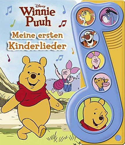 Winnie Puuh - Meine ersten Kinderlieder - Liederbuch mit Sound - Disney-Pappbilderbuch mit 6 Melodien