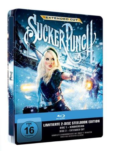 Sucker Punch (limitiertes Steelbook, exklusiv bei Amazon.de, inkl. Kinofassung, Extended Cut) (2 Discs)  [Blu-ray]