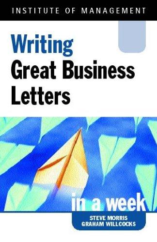 Successful Business Letters in a Week (Successful Business in a Week)