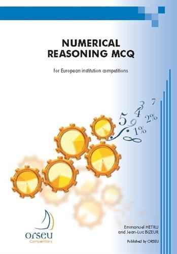 Numerical reasoning MCQ for european institution competitions