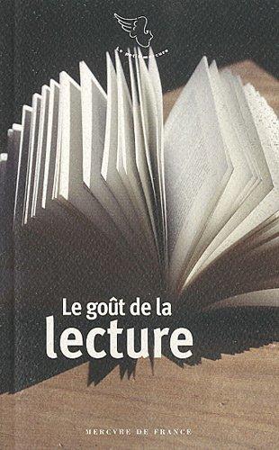 Le goût de la lecture