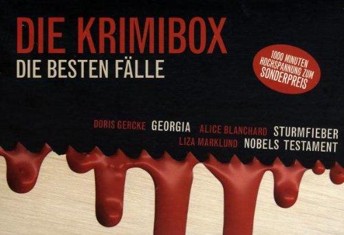 Die Krimibox. Die besten Fälle: Blanchard, Alice: Sturmfieber / Gercke, Doris: Georgia / Marklund, Liza: Nobels Testament