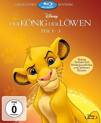 Der König der Löwen 1-3 - Trilogie - Digibook [Blu-ray]