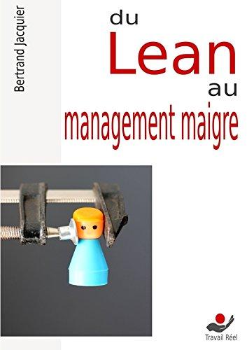 Du lean au management maigre