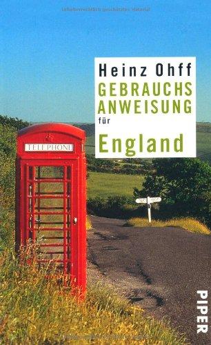 Gebrauchsanweisung für England