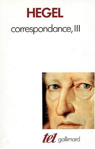 Correspondance. Vol. 3. 1823-1831