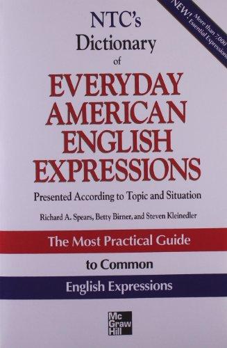 NTC's Dictionary of Everyday American English Expressions (McGraw-Hill ESL References)