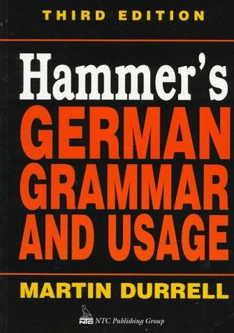 Hammer's German Grammar and Usage