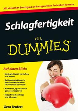 Schlagfertigkeit für Dummies (Fur Dummies)