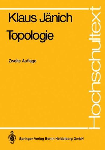 Topologie (Hochschultext)