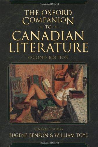 The Oxford Companion to Canadian Literature.