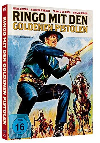 Ringo mit den goldenen Pistolen - Uncut Limited Mediabook - in HD neu abgetastet (+ DVD) [Blu-ray]