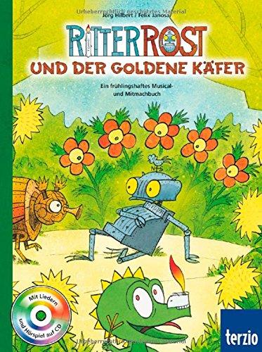 Ritter Rost: Ritter Rost und der goldene Käfer: Buch mit CD