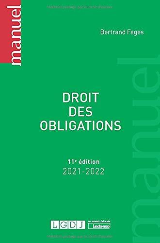 Droit des obligations : 2021-2022