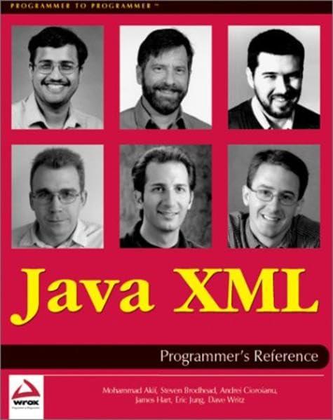 JAVA XML PROG,