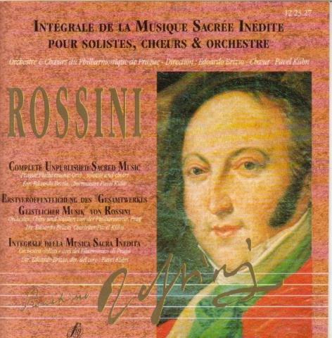 Erstveröffentlichung des Gesamtwerkes Geistlicher Musik von Rossini