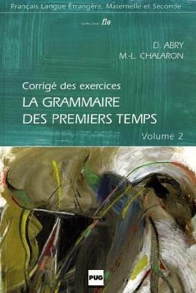 Abry, Dominique; Chalaron, Marie-Laure, Vol.2 : Corrigé des exercices