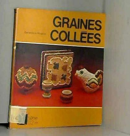 Des graines collées