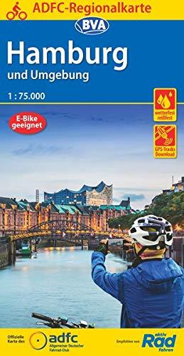 ADFC-Regionalkarte Hamburg und Umgebung 1:75.000 (ADFC-Regionalkarte 1:75000)