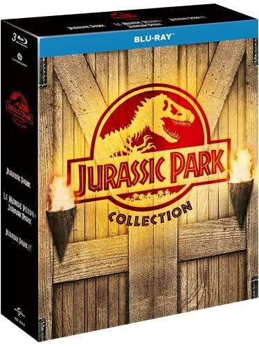 Jurassic park 1 à 3 : jurassic park + le monde perdu + jurassic park III [Blu-ray] [FR Import]