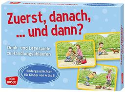 Zuerst, danach, ... und dann?: Denk- und Legespiele zu Handlungsabläufen. Bildergeschichten für Kinder von 4 bis 8. Logische Reihenfolgen erkennen und ... Grundschule (Denk- und Legespiele für Kinder)