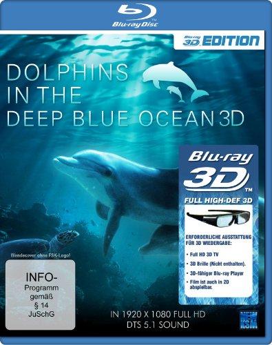 Dolphins In The Deep Blue Ocean 3D [3D Blu-ray]