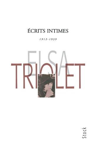 Ecrits intimes : 1912-1939