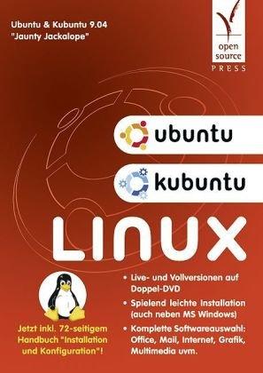 Ubuntu & Kubuntu Linux 9.04 "Jaunty Jackalope". Doppel-DVD mit Ubuntu und Kubuntu 9.04 als Live- unden, inkl. Einsteiger-Handbuch