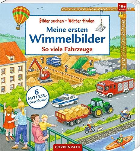 Meine ersten Wimmelbilder: So viele Fahrzeuge (Bilder suchen – Wörter finden)