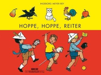 Hoppe, hoppe, Reiter: Kinderverse. Vierfarbiges Pappbilderbuch