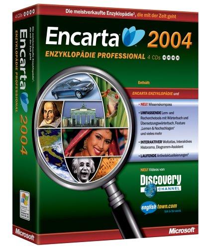 Microsoft Encarta Enzyklopädie Professional 2004 CD