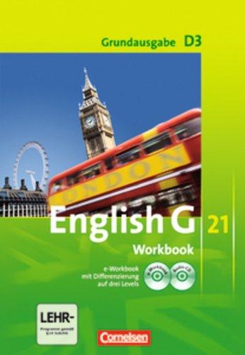 English G 21 - Grundausgabe D: Band 3: 7. Schuljahr - Workbook mit CD-ROM (e-Workbook) und CD