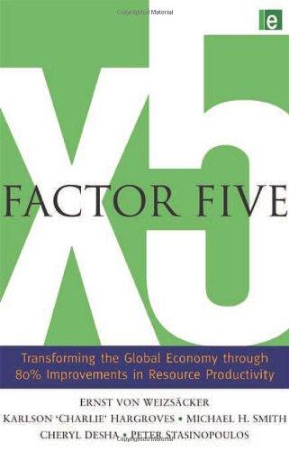 Factor Five: Transforming the Global Economy through 80 % Improvements in Resource Productivity