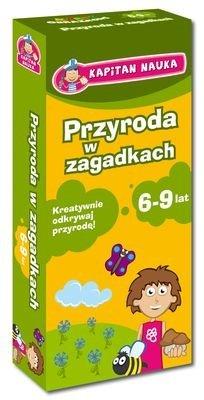 Przyroda w zagadkach 6-9 lat Kapitan Nauka [KSIÄĹťKA]