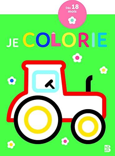 Tracteur : je colorie