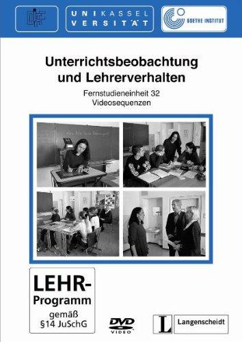 Unterrichtsbeobachtung und Lehrerverhalten, 1 DVD