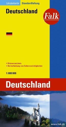 Falk Länderkarte Deutschland 1:800 000