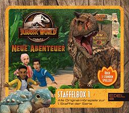 Jurassic World - Neue Abenteuer: Alle Original-Hörspiele zur 1. Staffel (Folge 1 - 8) - [Hörspiel-Staffelbox mit 3 CDs]