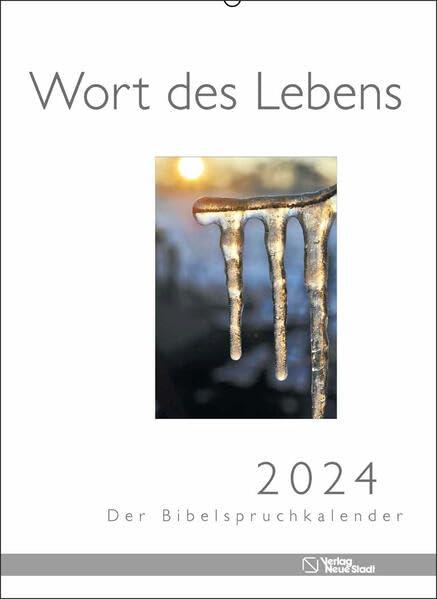 Wort des Lebens 2024 - Der Bibelspruchkalender: Mit verschiedenen Fotomotiven - Natur