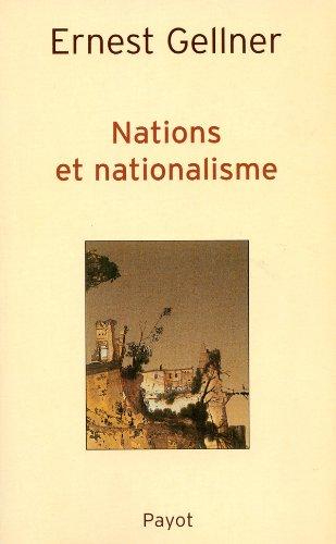 Nations et nationalisme